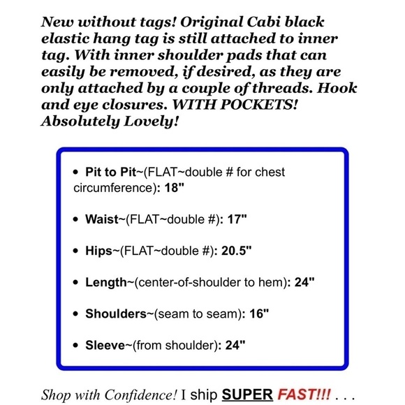 Cabi Sz M Navy Blue Ponte Knit Military Jacket Peplum Nautical Womens - Picture 2 of 15